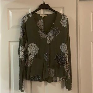 Floral Love Stitch Blouse